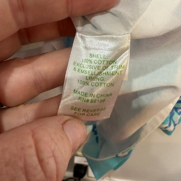 Lilly Pulitzer Sandrine Dress Tossing the Line Striped Floral Size 8 preppy - Picture 6 of 9